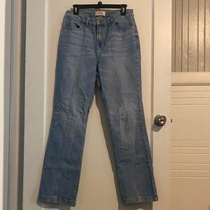 Wrangler - Light Wash Women's Flare Jeans w/ Middle Seams